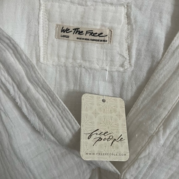 FREE PEOPLE Yucca Top - Size Large - Picture 4 of 6